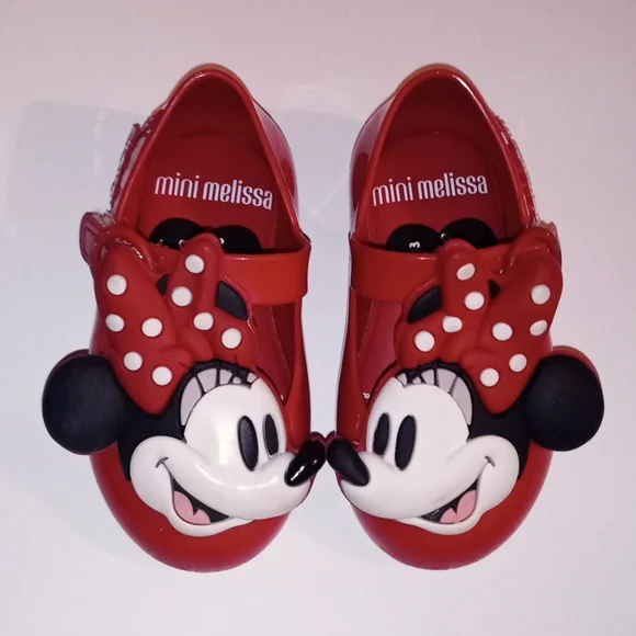 Mary Jane Mini Melissa Red Minnie Mouse Minnie Mouse Mary Jane Crocs